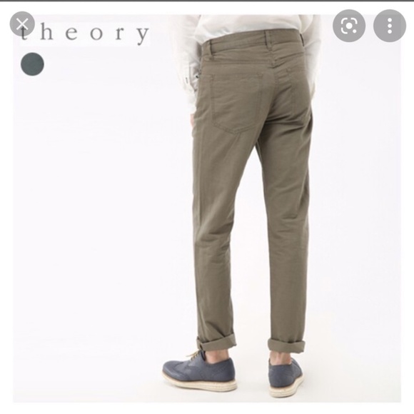 Theory Light Green Chino Pants - Picture 10 of 10